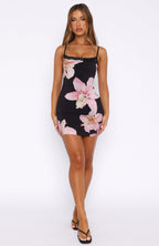 Summer Fling Mini Dress Midnight Orchid