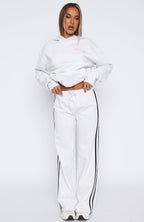 11th Street Out & About Wide Leg Sweatpants Glaze