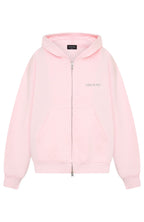 Test Drive Boxy Zip Front Hoodie Icy Pink