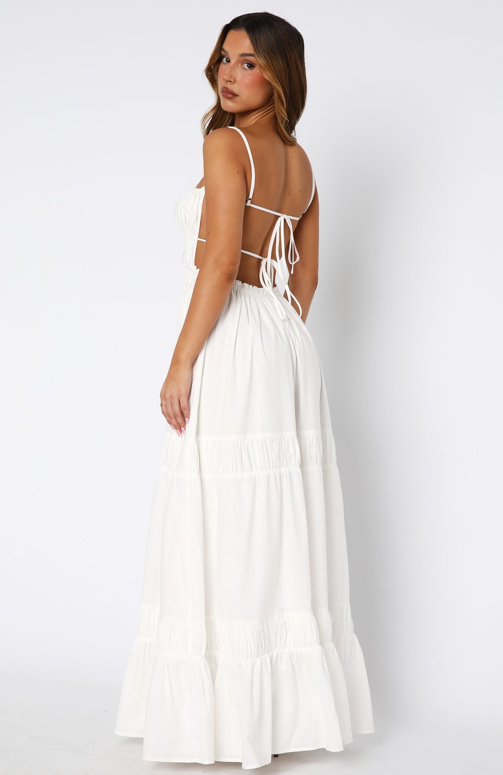 Rumour Has It Maxi Dress White