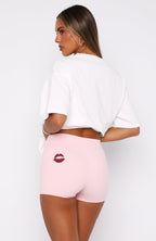 11th Street City Girl At Heart Bike Shorts Strawberry Whip