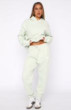 11th Street Keeping It Real Sweatpants Iced Matcha