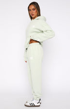 11th Street Keeping It Real Sweatpants Iced Matcha