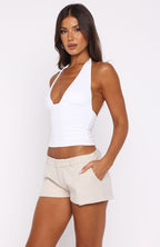 Finding My Way Shorts Cream