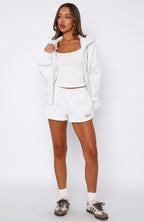 Can't Miss It Lounge Shorts Grey Marle/Rose Gold