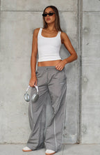 Unphased Track Pants Steel Grey