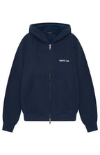 Test Drive Boxy Zip Front Hoodie Dark Navy
