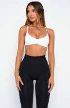 Rush Seamless Sports Bra White