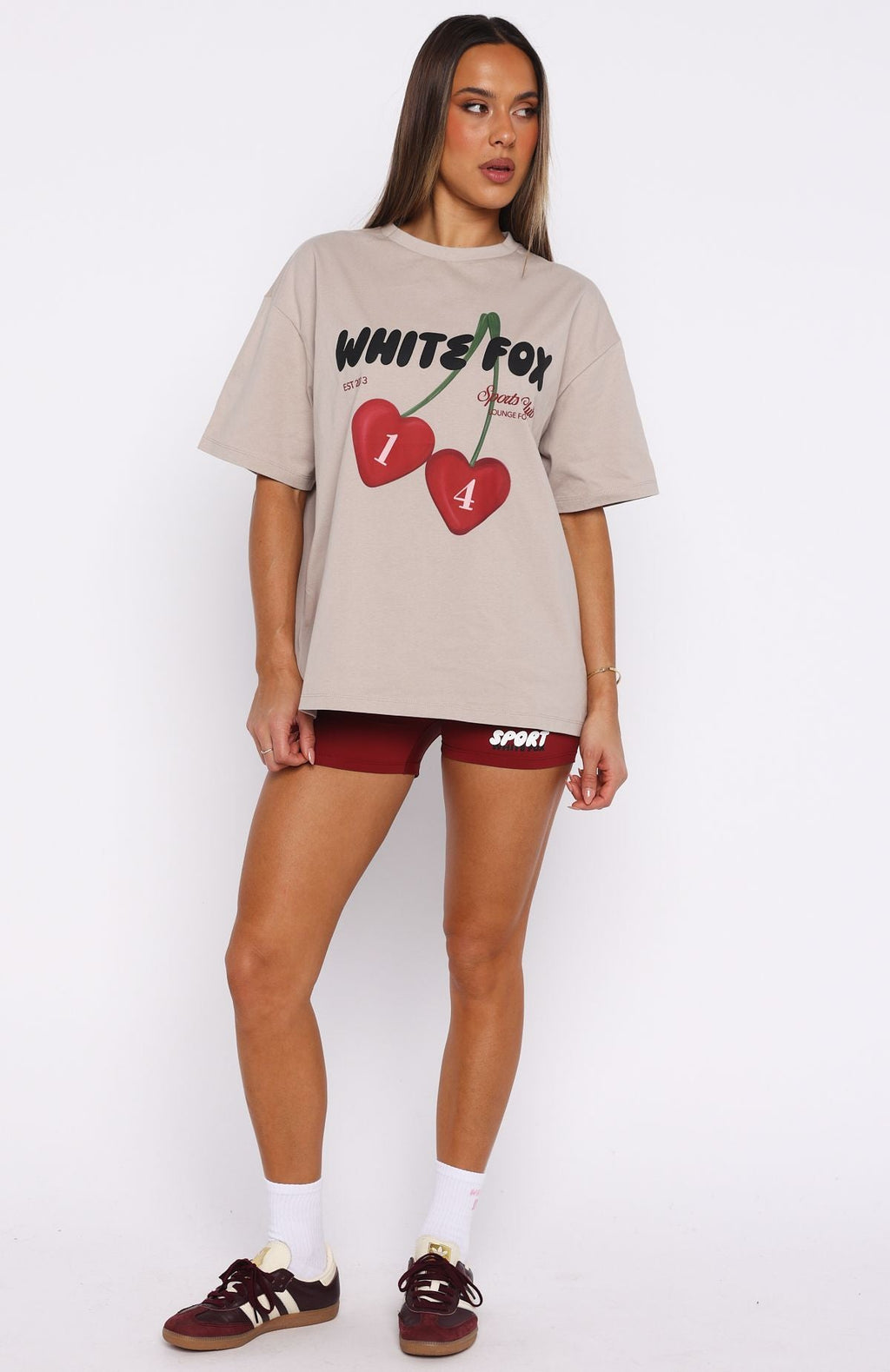 Club 14 Trinity Oversized Tee Moon