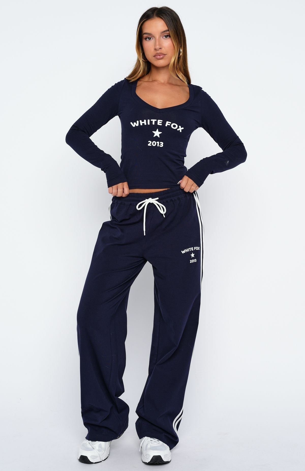 Found You Out Track Pants Navy