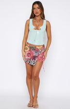 Tropic Temptations Mini Skirt Wild Botanica