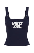 Club 14 Allie Singlet Top Navy