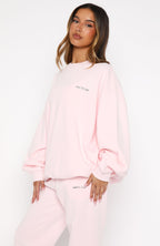 Test Drive Oversized Sweater Icy Pink