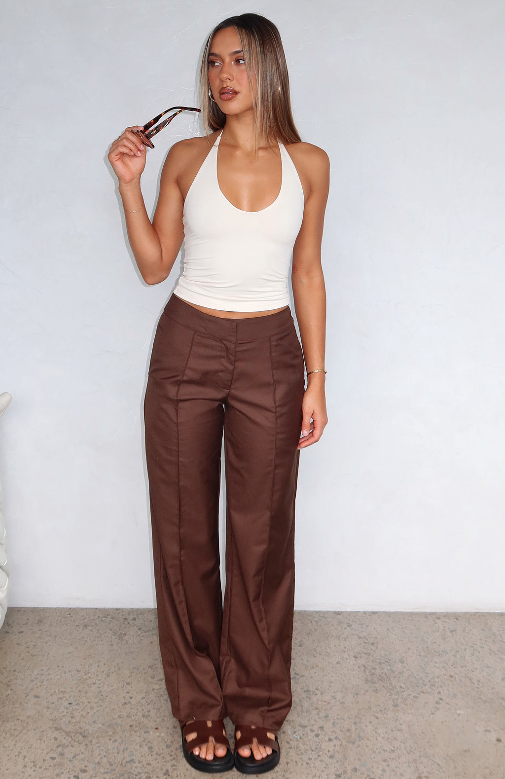 Keep It Cool Pants Chocolate