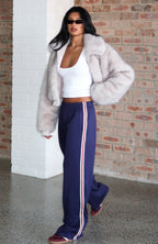 Travel Era Track Pants Navy