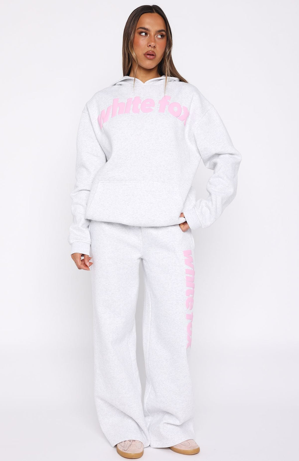 From The Archives Kenzie Oversized Hoodie Grey Marle