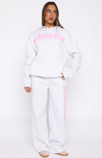 From The Archives Kenzie Oversized Hoodie Grey Marle