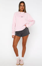 All Around Me Long Sleeve Tee Pink