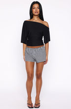 Marrakech Moments Top Black