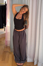 Distant Memories Pants Charcoal