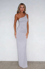 She's A Boss Maxi Dress Grey