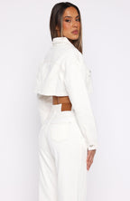Love You Again Denim Jacket Off White