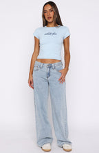 The Original Baby Tee Blue