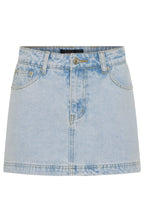 All Your Problems Denim Skort Glacier Blue
