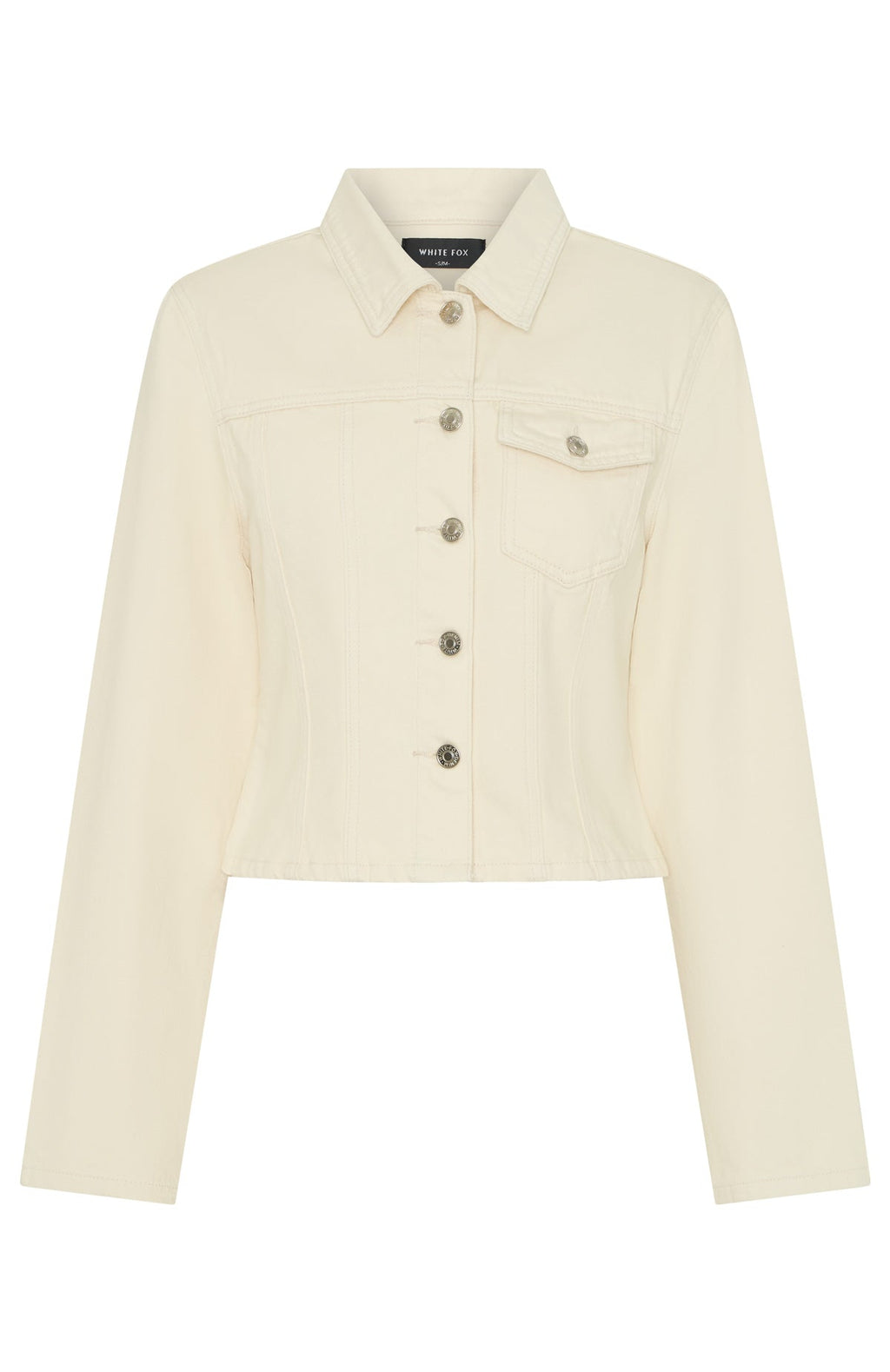 Ayla Denim Jacket Cream