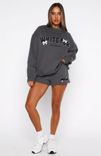 Daydreamers Madeline Drop Shoulder Sweater Volcanic
