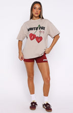 Club 14 Peyton Bike Shorts Burgundy