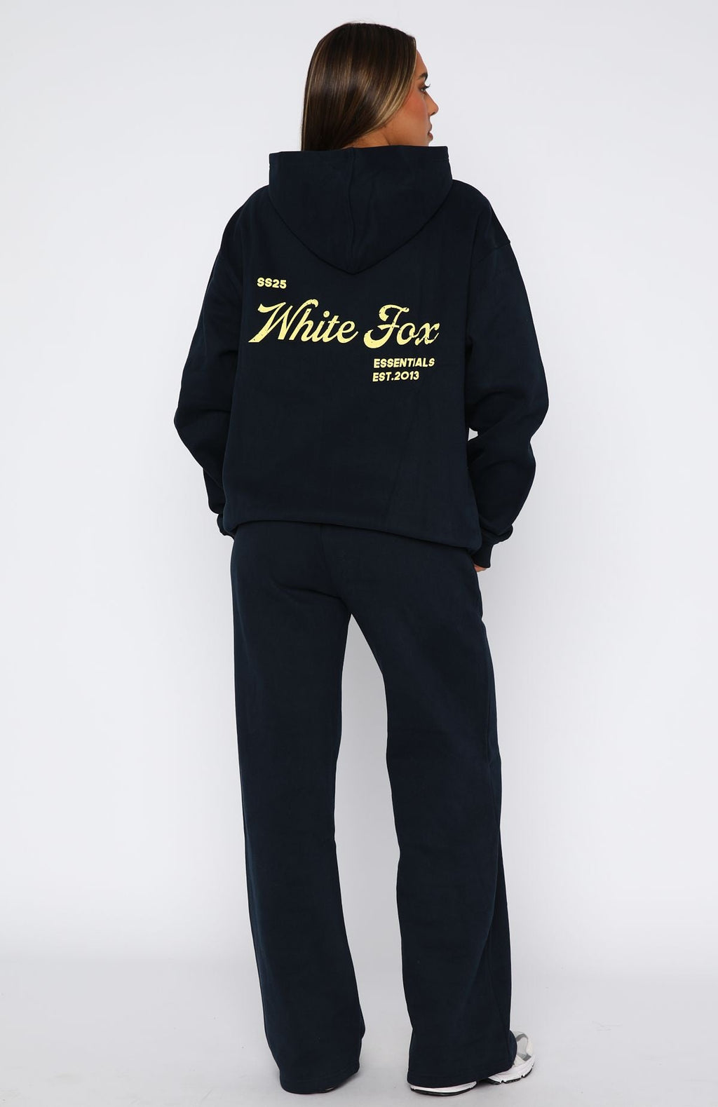 The Good Life Wide Leg Sweatpants Navy