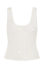 Sun Seeker Crochet Top White