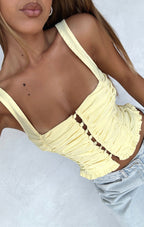 Bare With Me Bustier Lemon