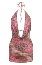 Blooming Romance Halter Mini Dress Spellbound