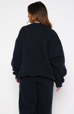 Test Drive Oversized Sweater Dark Navy