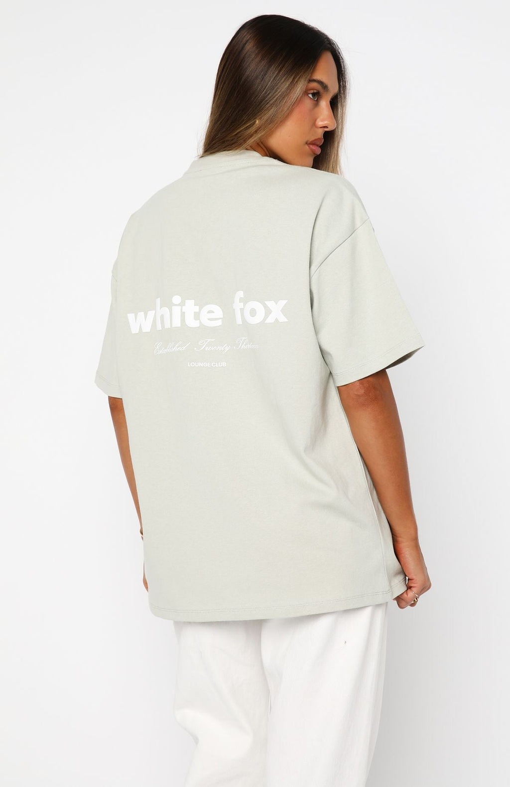 No Mercy Oversized Tee Sage