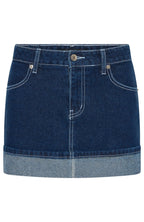 Charlotte Denim Mini Skirt Dark Indigo