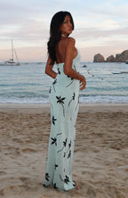 Chasing Heaven Knit Maxi Dress Mint