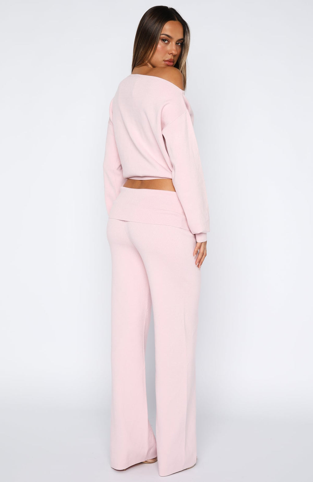 Can't Find The Words Knit Pants Pink