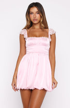Pretty Princess Mini Dress Pale Pink