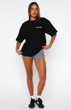 No Mercy Oversized Tee Black