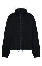 Don't Look Now Zip Front Sweater Black