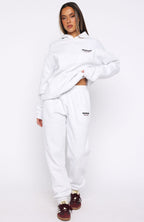 Club 14 Izzy Oversized Hoodie Grey Marle