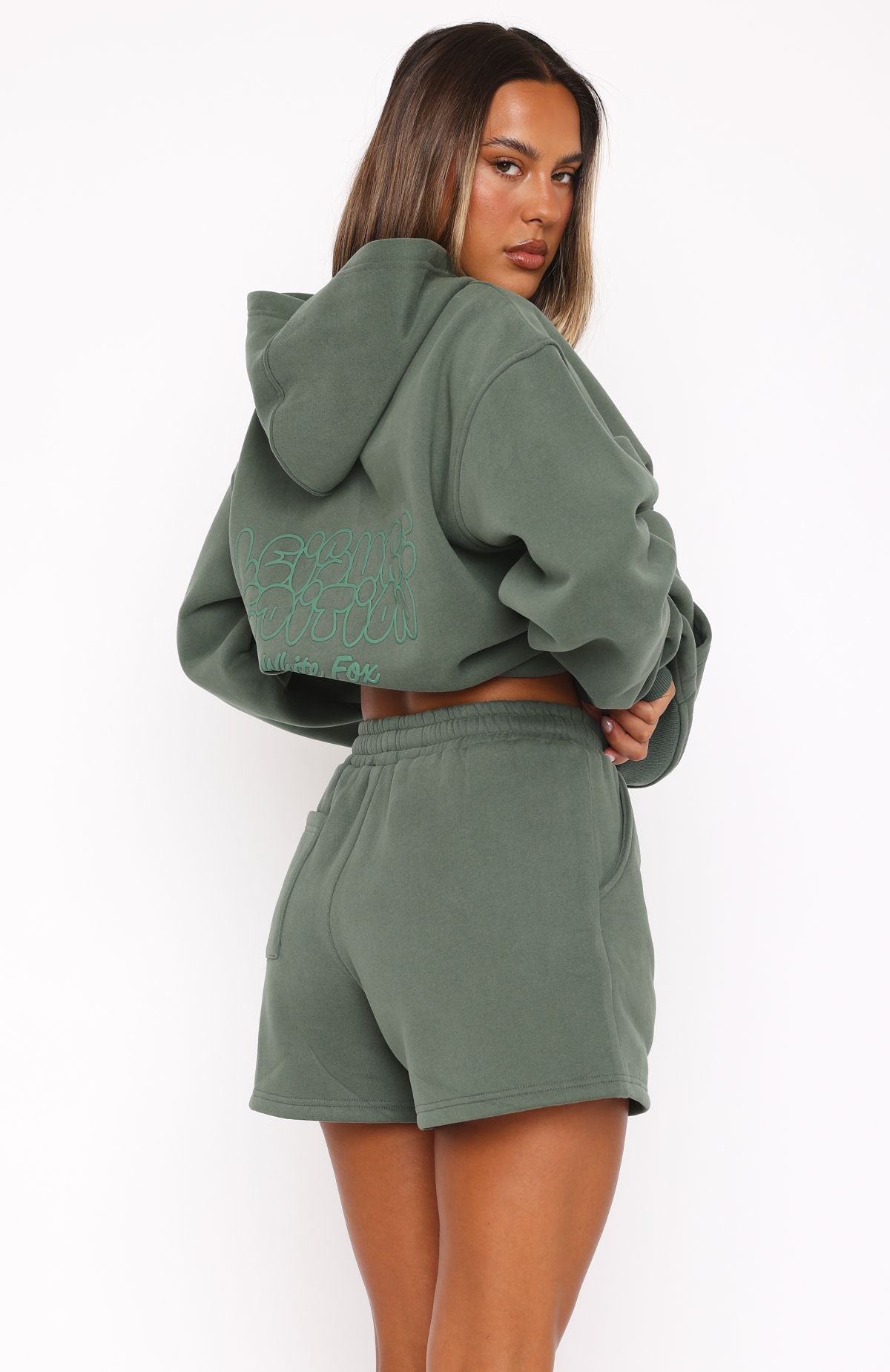 Leisure Edition Lounge Shorts Dark Green