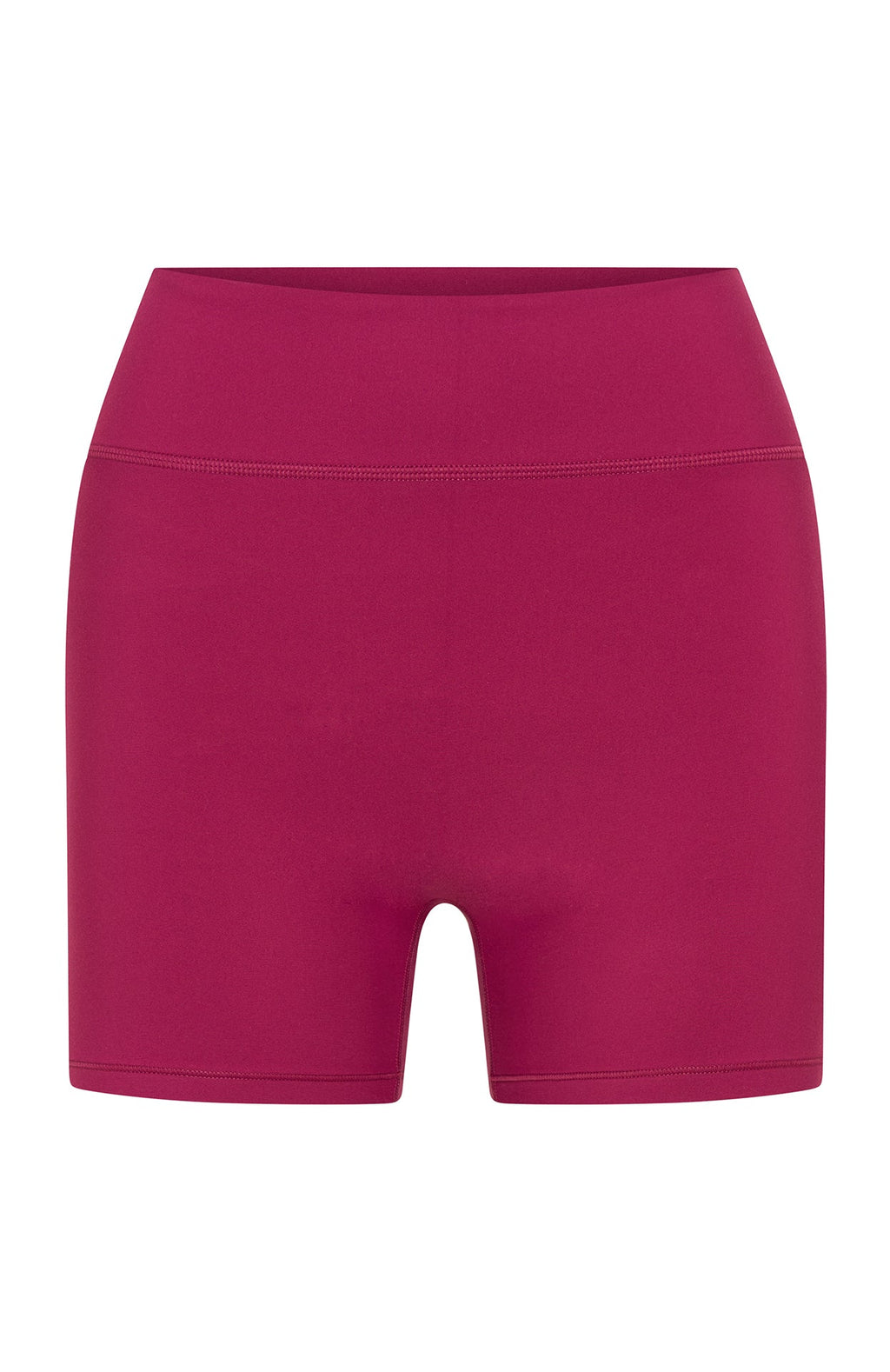 Endurance Scrunch High Waisted Shorts Berry