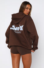 From The Archives Charli Oversized Hoodie Chocolate