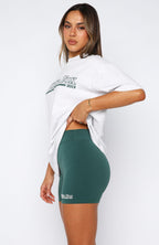 No Hesitation Bike Shorts Green