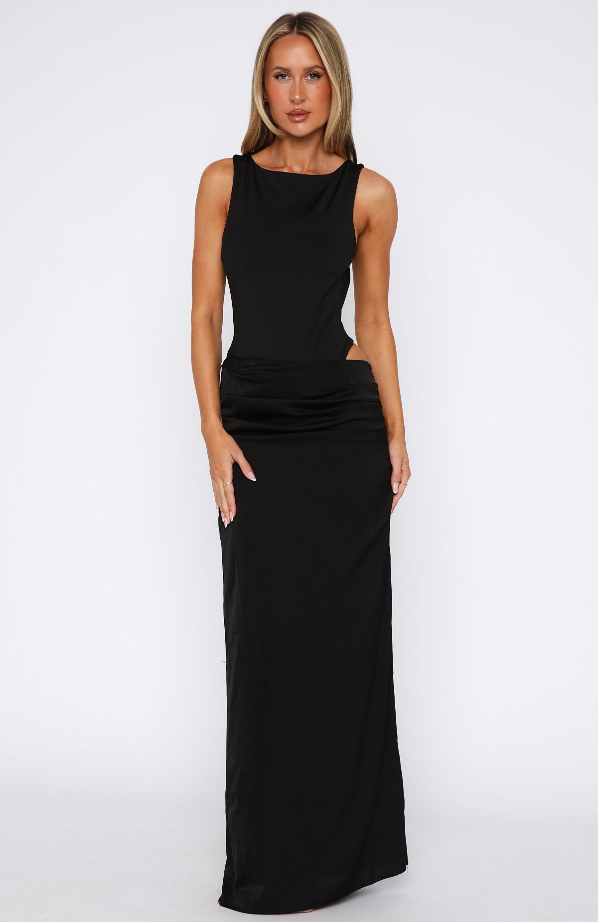 Moonlight Muse Maxi Dress Black