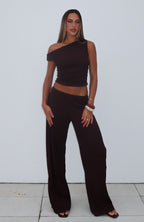 Turn Heads Fast Pants Chocolate